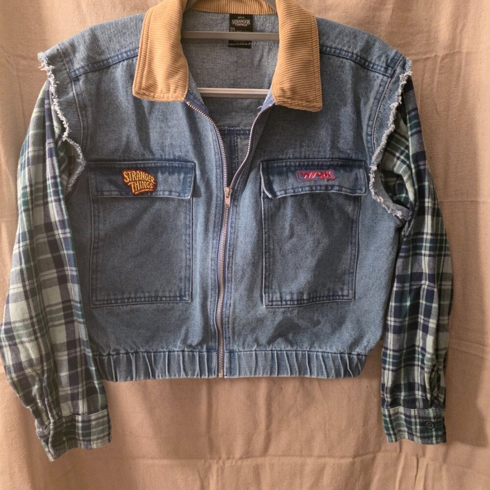 Stranger Things Upcycled Jacket - Picture 2 of 2